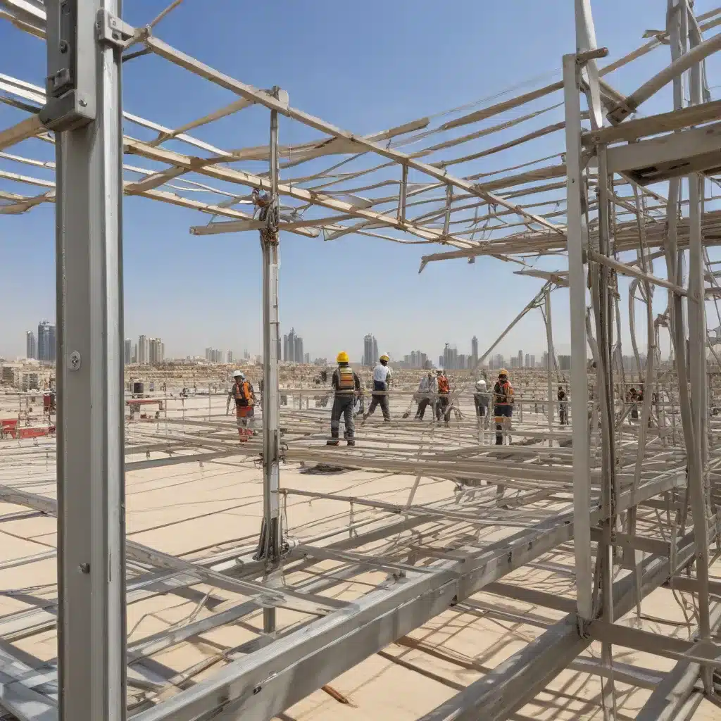 Bridging the Gap: Integrating Temporary Scaffolds and Building Regulations in the UAE