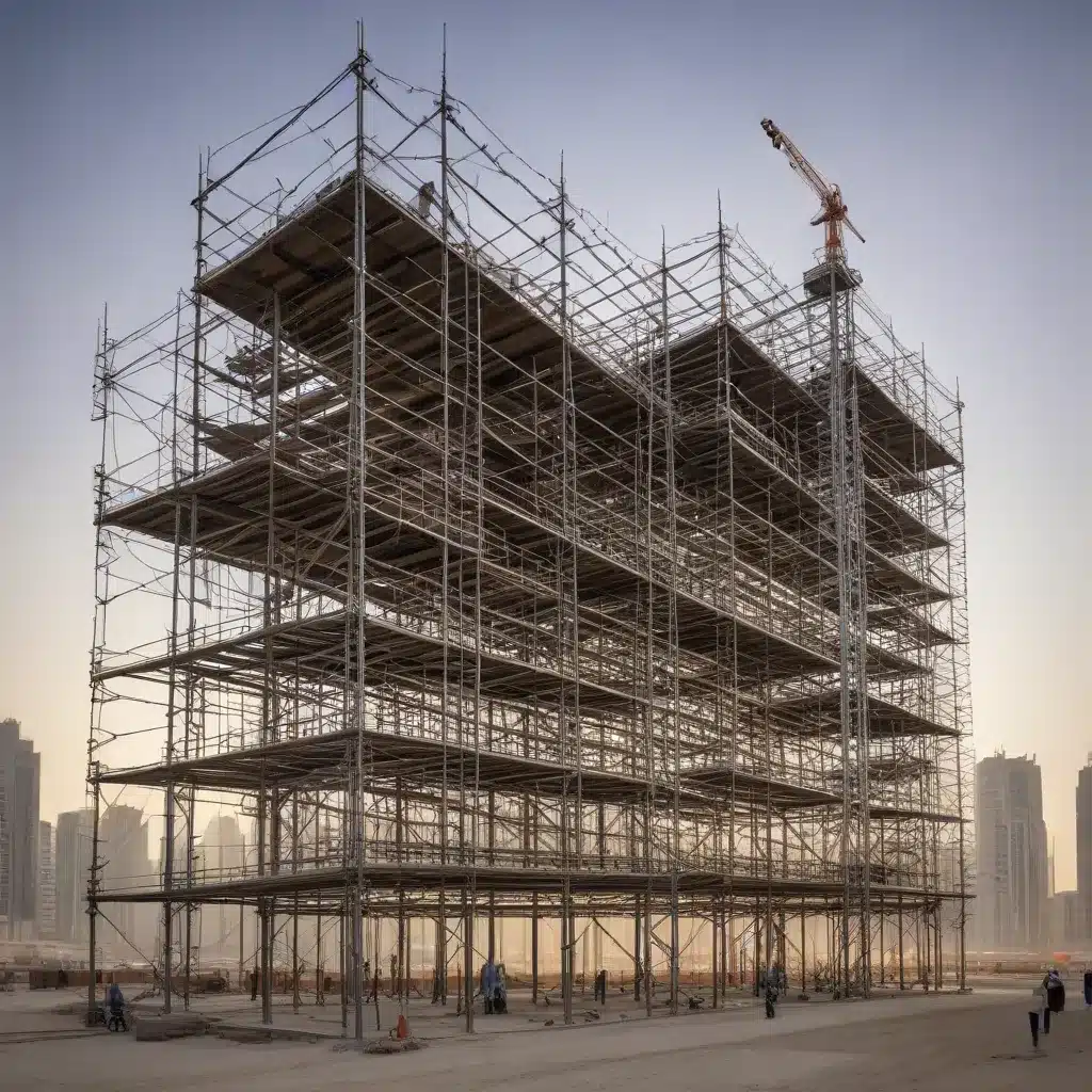 Integrating Sustainable Scaffolding Solutions to Transform the Built Environment of the UAE