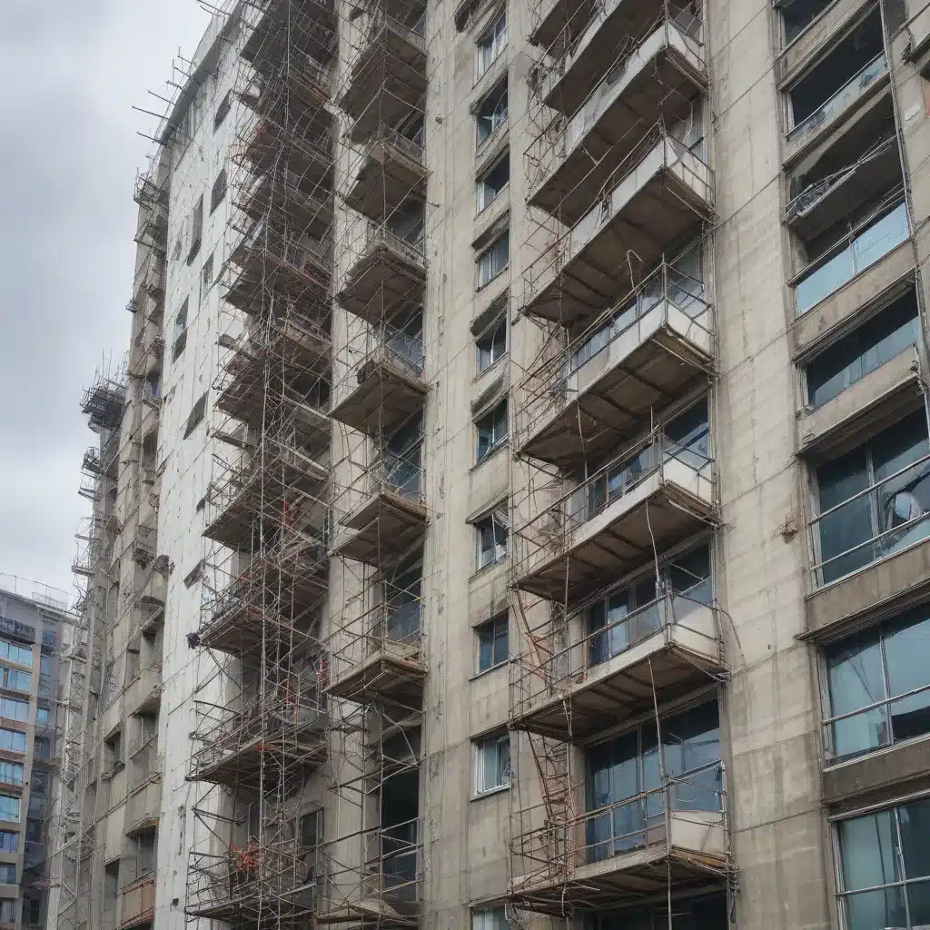 Optimizing High-Rise Scaffolding Installations for the Vertical Realm