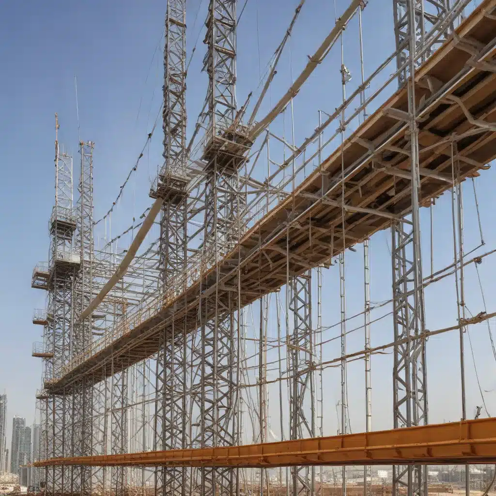 Optimizing Scaffolding Solutions for Safe and Efficient Construction in the UAE