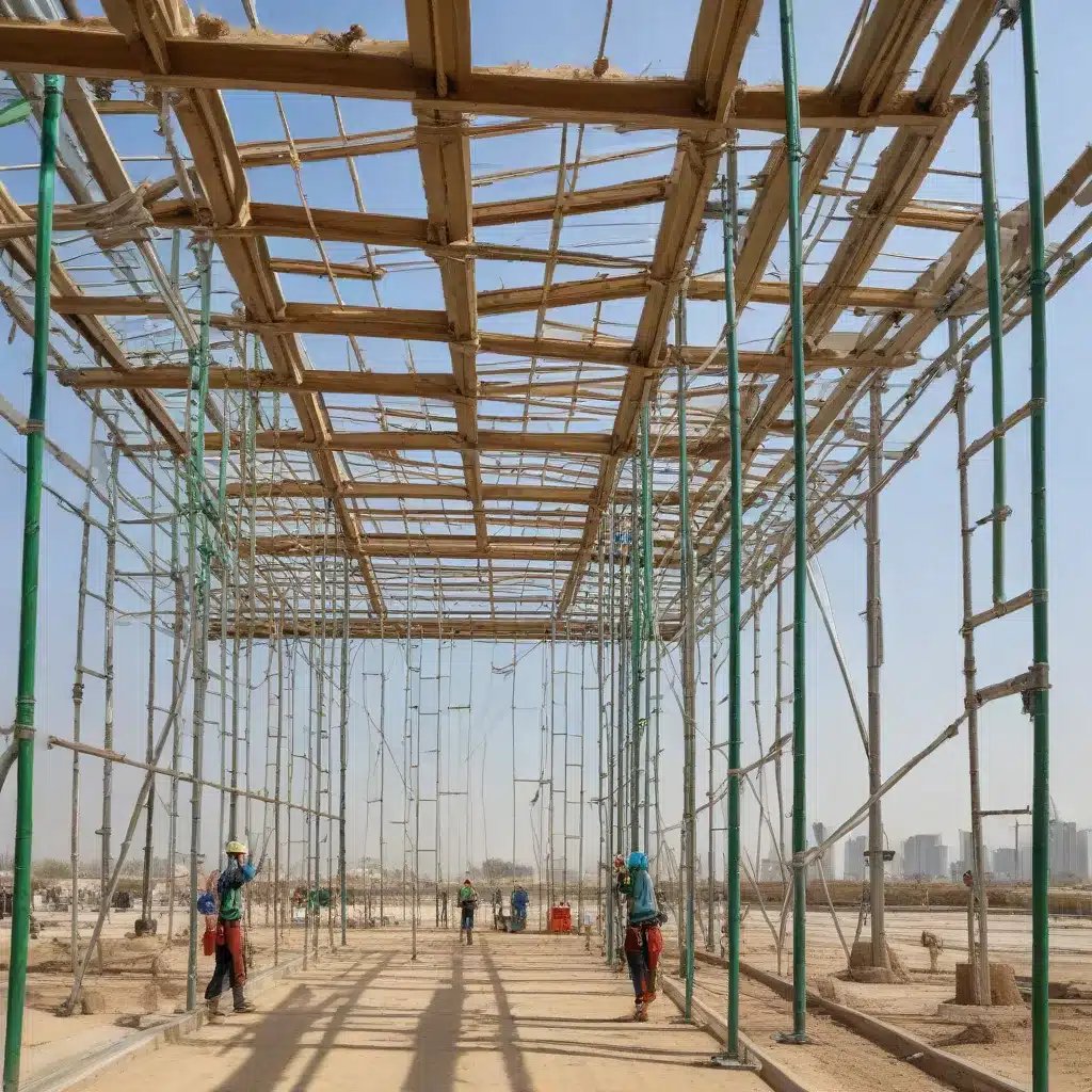 Scaffolding Innovations for a Greener Construction Landscape in the UAE
