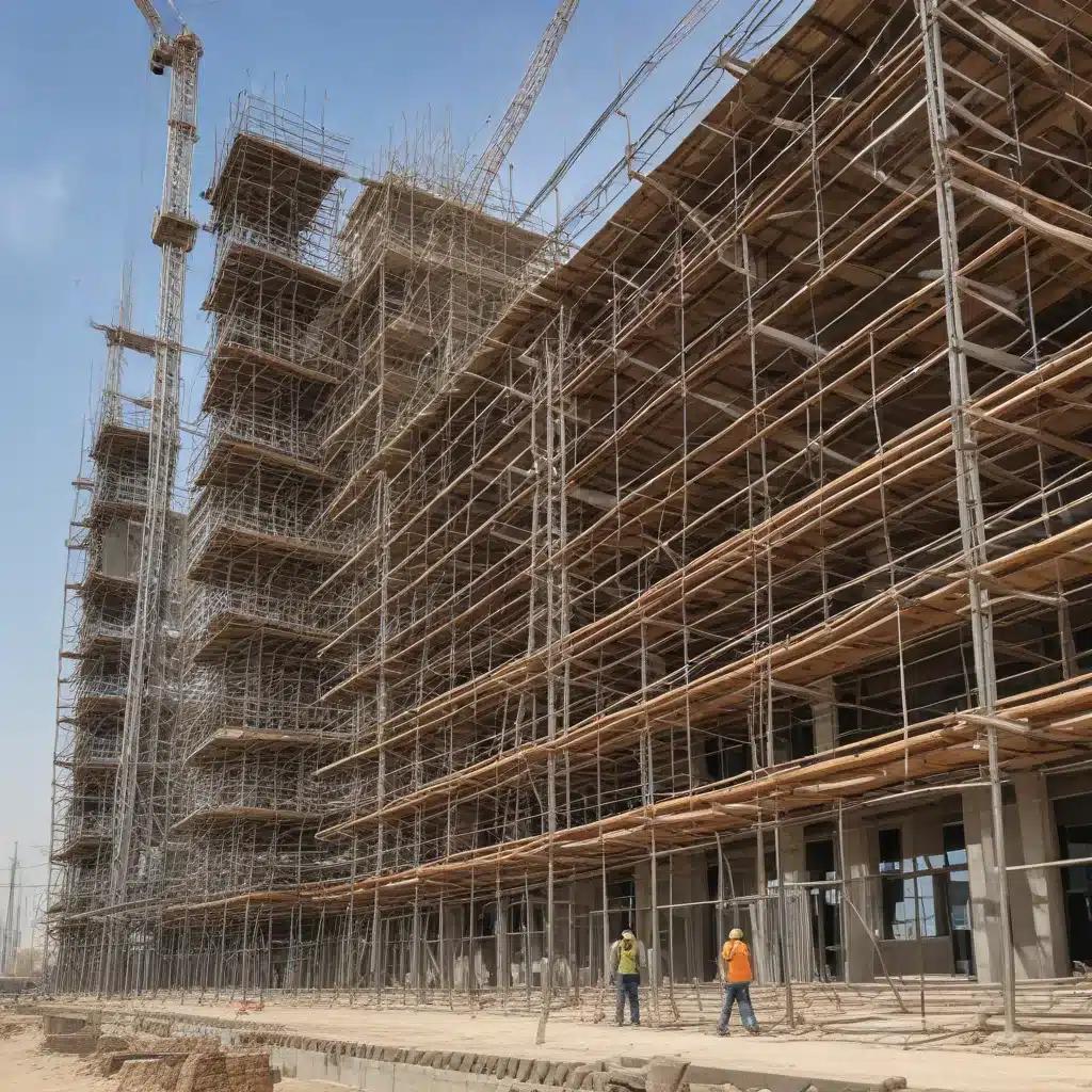 Scaling Construction Efficiency: Harnessing the Power of BIM and Scaffolding in the UAE